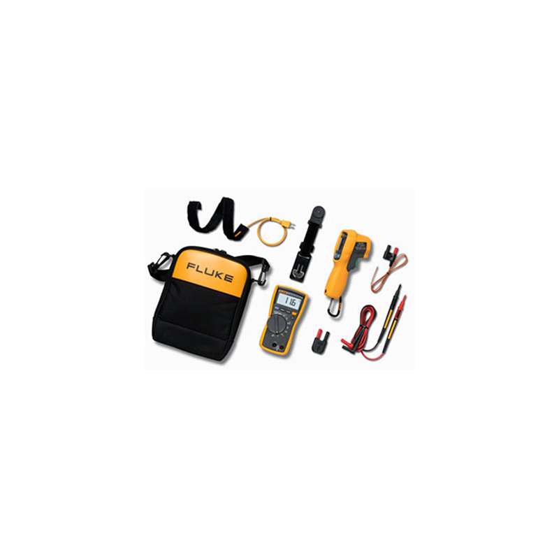 HVAC Multimeter and IR Thermometer Kit